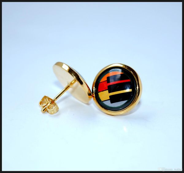 fashion-playing music series 18k gold-plated enamel earrings for women stud earrings, Golden;silver
fashion-playing music series 18k gold-plated enamel earrings for women stud earrings, Golden;silver
