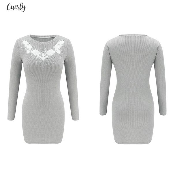 diamonds party club mini dress mesh perspective female dress women autunmn winter stretch ribbed knitted bodycon robe gv557, Black;gray
diamonds party club mini dress mesh perspective female dress women autunmn winter stretch ribbed knitted bodycon robe gv557, Black;gray