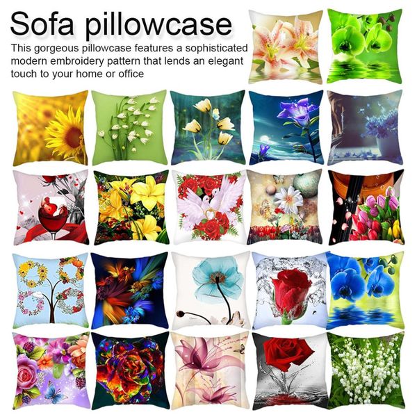 sunflower pillowcase cushion cover lotus lily rose pillow cover for home chair decorative pillows flowers cushion 45*45cm pillow case
sunflower pillowcase cushion cover lotus lily rose pillow cover for home chair decorative pillows flowers cushion 45*45cm pillow case