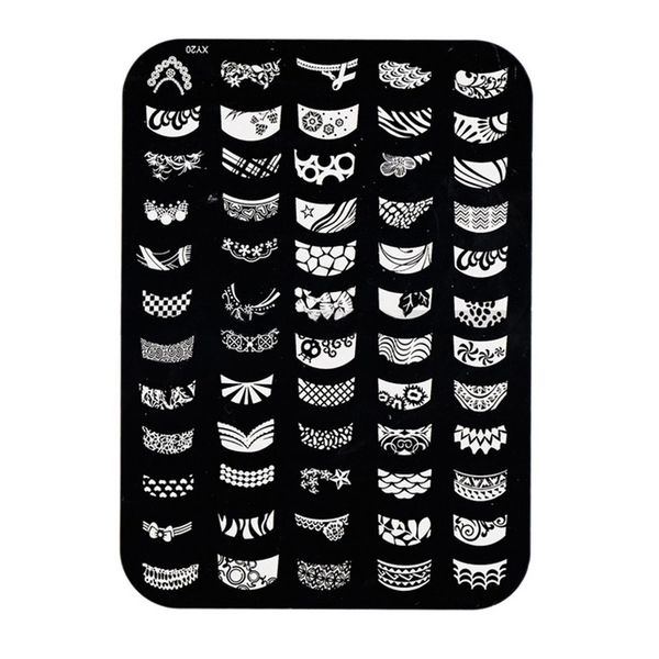 1pc 14.5x10.5cm nail stamping printing plate manicure nail art decor image stamps plate for women lady beauty, White
1pc 14.5x10.5cm nail stamping printing plate manicure nail art decor image stamps plate for women lady beauty, White