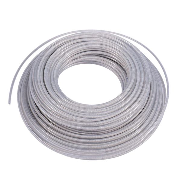 new 3.0mm/2.6mm trimmer wire rope cord line strimmer brushcutter trimmer long round roll grass replacement wire about 45-60m
new 3.0mm/2.6mm trimmer wire rope cord line strimmer brushcutter trimmer long round roll grass replacement wire about 45-60m