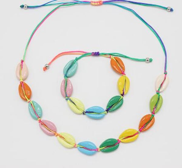 colorful summer bracelet jewelry women fashion shell choker gift trendy girls shell necklace gb1104, Silver
colorful summer bracelet jewelry women fashion shell choker gift trendy girls shell necklace gb1104, Silver