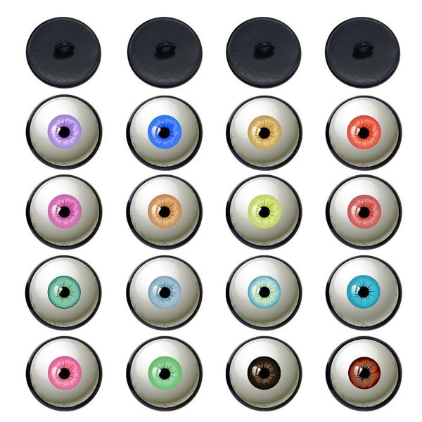 10pcs 15/18/20/25mm toys eye snap button clothes button jewelry accessories buckle for crafts doll eyeballs oy parts jewelry, Blue;slivery
10pcs 15/18/20/25mm toys eye snap button clothes button jewelry accessories buckle for crafts doll eyeballs oy parts jewelry, Blue;slivery