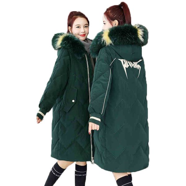 down jacket female long 2018 new winter jacket white duck down loose thicken warm big fur collar women coat, Black
down jacket female long 2018 new winter jacket white duck down loose thicken warm big fur collar women coat, Black