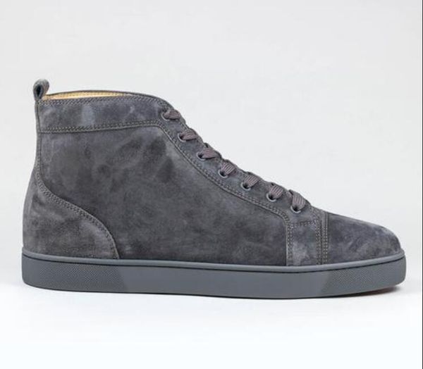 italy design red bottom veau velours sneaker high lace-up mens sneaker red rubber sole grey suede men flat orlato rantus cs05, Black
italy design red bottom veau velours sneaker high lace-up mens sneaker red rubber sole grey suede men flat orlato rantus cs05, Black
