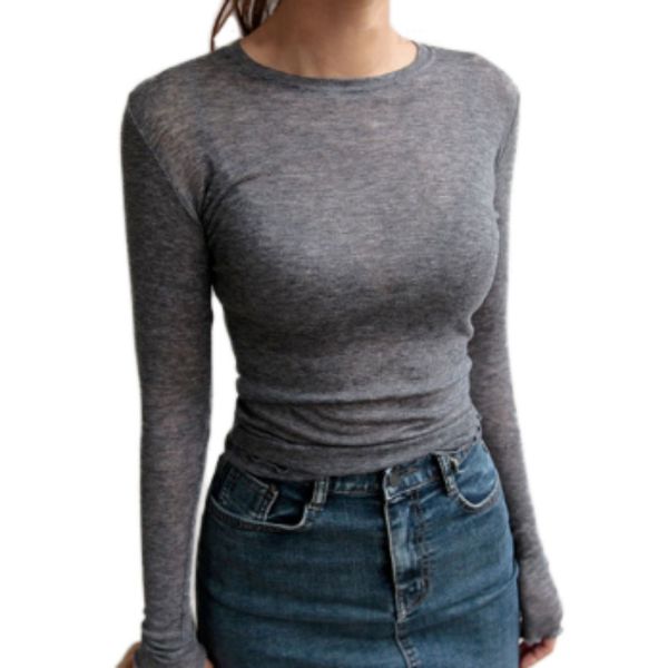 2019 summer autumn slim t shirt women basic bottoming t-shirt ladies thin long sleeve o-neck t-shirts shirts women 2019, White
2019 summer autumn slim t shirt women basic bottoming t-shirt ladies thin long sleeve o-neck t-shirts shirts women 2019, White