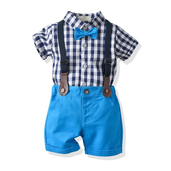baby boy gentleman clothes set infants newborn boy clothes shorts sleeve plaid +overalls 2pcs outfits summer, White
baby boy gentleman clothes set infants newborn boy clothes shorts sleeve plaid +overalls 2pcs outfits summer, White