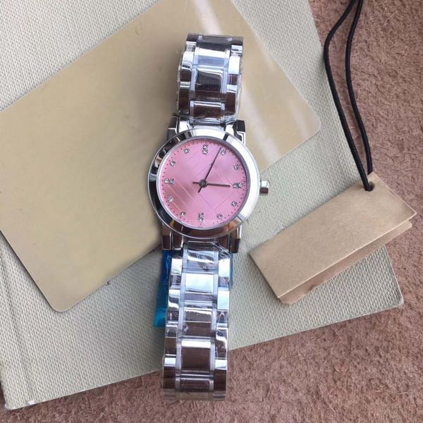 26mm dress quartz battery womens watch watches gentle and quiet ladies wristwatches 316l silver stainless steel bracelet pink diamond dial, Slivery;brown
26mm dress quartz battery womens watch watches gentle and quiet ladies wristwatches 316l silver stainless steel bracelet pink diamond dial, Slivery;brown