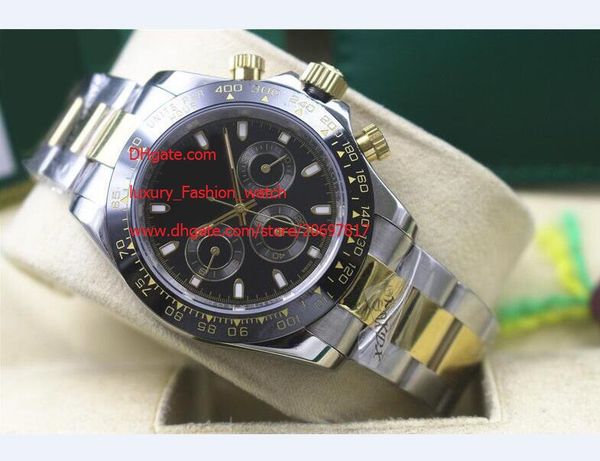 factory supplier sapphire 40mm black ceramic bezel 116613 automatic mens men's watch watches no chronograph black dial, Slivery;brown
factory supplier sapphire 40mm black ceramic bezel 116613 automatic mens men's watch watches no chronograph black dial, Slivery;brown
