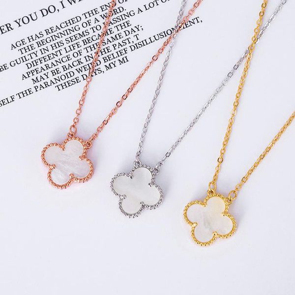 s925 sterling silver double-sided lucky four-leaf clover necklace female original buckle agate net red same korean version
s925 sterling silver double-sided lucky four-leaf clover necklace female original buckle agate net red same korean version