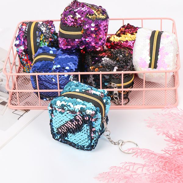 sequin coin purses reversible sequin mini wallets pouches colorful sequins bags for party favor christmas holiday gift, Red;black
sequin coin purses reversible sequin mini wallets pouches colorful sequins bags for party favor christmas holiday gift, Red;black