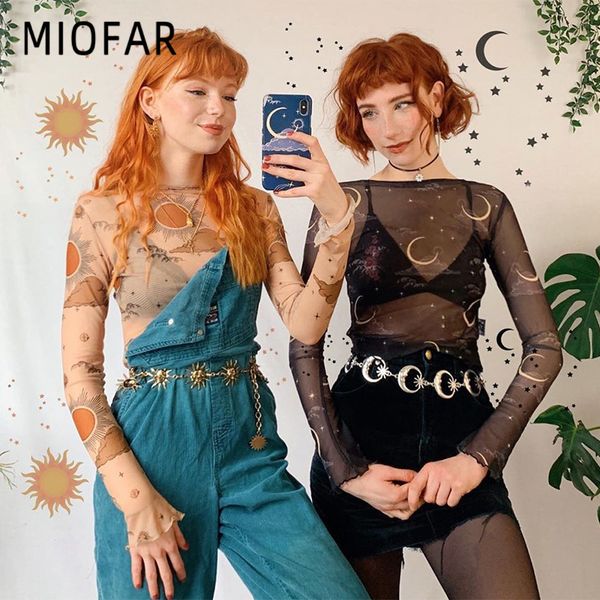 miofar summer t-shirt women's 2020 fashion moon print mesh yarn hollow long sleeve short women's t-shirt bottoming shirt, White
miofar summer t-shirt women's 2020 fashion moon print mesh yarn hollow long sleeve short women's t-shirt bottoming shirt, White