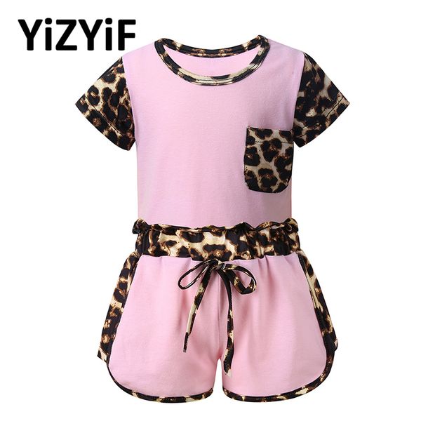 running sets 2pcs baby girls tracksuit set cute leopard print kids sportwear outfits short sleeve t-shirt and shorts sweatsuit, Black;blue
running sets 2pcs baby girls tracksuit set cute leopard print kids sportwear outfits short sleeve t-shirt and shorts sweatsuit, Black;blue