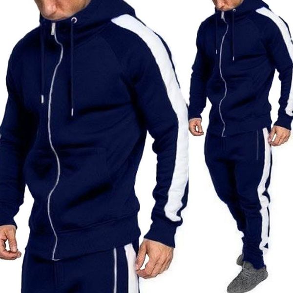 zipper tracksuit fashion side striped hooded hoodies jacket pants track suits men casual sweatsuit quality, Gray
zipper tracksuit fashion side striped hooded hoodies jacket pants track suits men casual sweatsuit quality, Gray