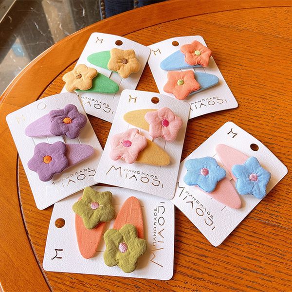1 pair korean children hair accessories simple cute colorful pentagram fabric bb clip for sweet girl princess fashion headdress, Slivery;white
1 pair korean children hair accessories simple cute colorful pentagram fabric bb clip for sweet girl princess fashion headdress, Slivery;white