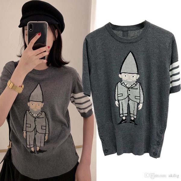 summer new ladies suit old jacquard pattern loose thin pullover sweater gray sweater sizes-l women designer cardigan sweaters, White;black
summer new ladies suit old jacquard pattern loose thin pullover sweater gray sweater sizes-l women designer cardigan sweaters, White;black
