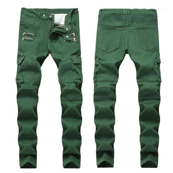 male apparel wrinkled slim mid waist mens jeans army green pockets mens straight jeans with zipper fashion, Blue
male apparel wrinkled slim mid waist mens jeans army green pockets mens straight jeans with zipper fashion, Blue