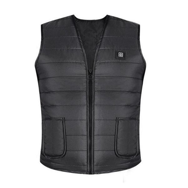 heating coat outdoor windproof warm coats heated via charging vest coat for riding skiing fishing coats##5, Black;white
heating coat outdoor windproof warm coats heated via charging vest coat for riding skiing fishing coats##5, Black;white