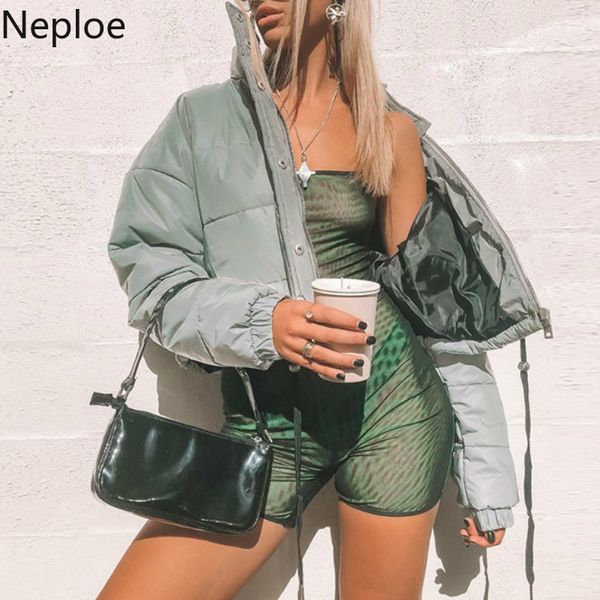 neploe winter fashion reflective short warm women cutton coat short parkas zipper loose gray color new casual thick jacket 46963, Black
neploe winter fashion reflective short warm women cutton coat short parkas zipper loose gray color new casual thick jacket 46963, Black