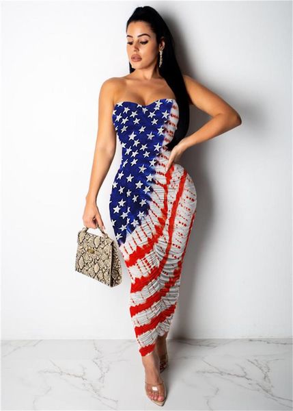 national flag womens designer dresses summer strapless pleated skinny womens party dresses ladies pencil bodycon dresses, White;black
national flag womens designer dresses summer strapless pleated skinny womens party dresses ladies pencil bodycon dresses, White;black