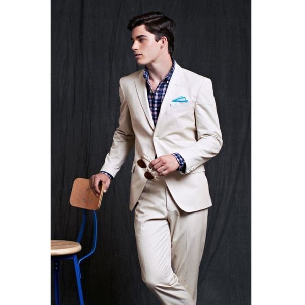 custom made ivory one button notch lapel men suits fashion tuxedos custome homme terno slim fit blazer men style (jacket+pants), White;black
custom made ivory one button notch lapel men suits fashion tuxedos custome homme terno slim fit blazer men style (jacket+pants), White;black