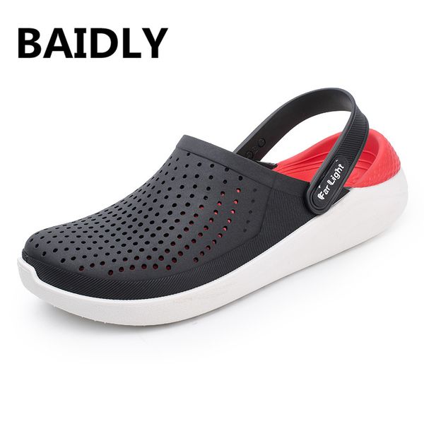 new summer men sandals breathable quick-drying casual shoes lightweight soft clogs beach sandals shoes big size male slippers, Black
new summer men sandals breathable quick-drying casual shoes lightweight soft clogs beach sandals shoes big size male slippers, Black
