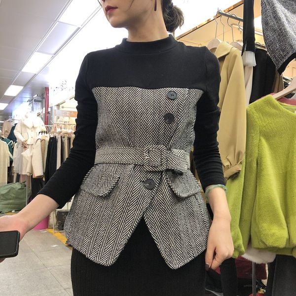 hoodie women wool hoodies shirt korean-style spring autumn new women's pullovers retro belt waist slim coat bluza damska, Black
hoodie women wool hoodies shirt korean-style spring autumn new women's pullovers retro belt waist slim coat bluza damska, Black