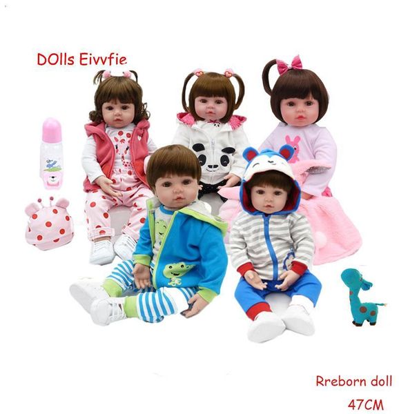 19 inch soft silicone reborn bebe doll boncas realistic toy girl reborn baby dolls christmas birthday gift toy y191211
19 inch soft silicone reborn bebe doll boncas realistic toy girl reborn baby dolls christmas birthday gift toy y191211