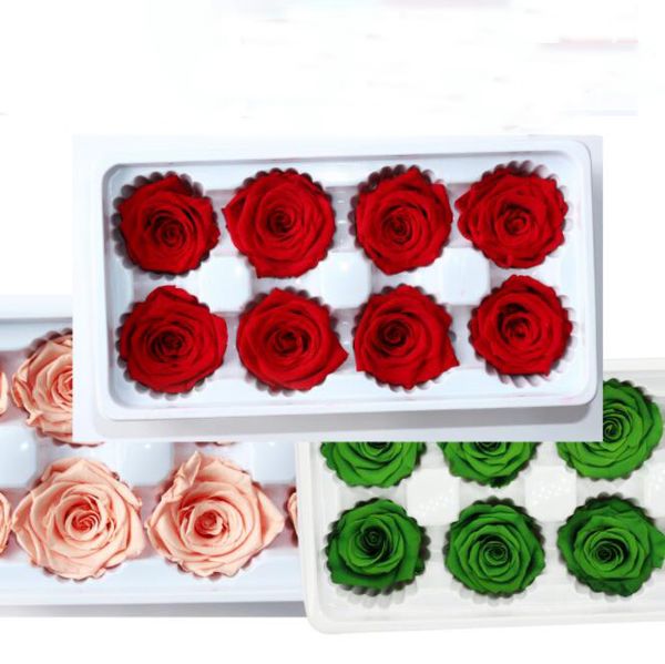 Artificial Flowers Rose 8pcs 1set 4-5CM Romantic Flower Preserved Flower Valentine's Day Eternity gift mother's day Eternal Roses KKA6448
Artificial Flowers Rose 8pcs 1set 4-5CM Romantic Flower Preserved Flower Valentine's Day Eternity gift mother's day Eternal Roses KKA6448