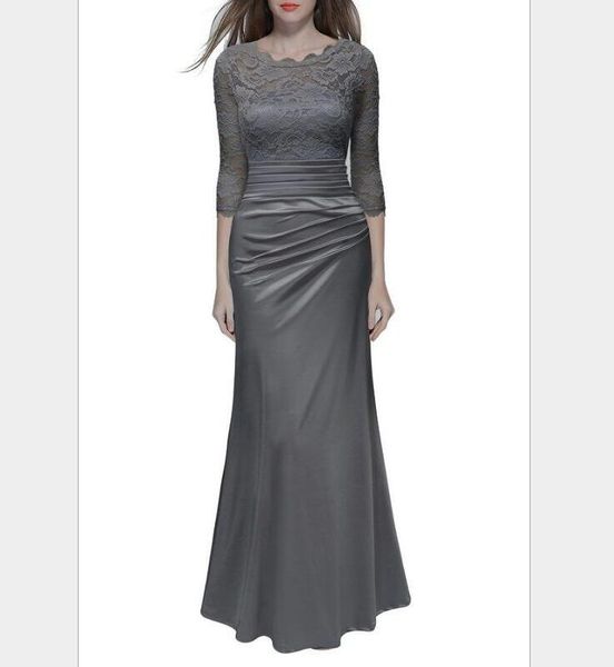 women's evening dresses mermaid long sleeves burgundy dress satin lace jewel neck zipper back floor length vestidos dresses, Black;red
women's evening dresses mermaid long sleeves burgundy dress satin lace jewel neck zipper back floor length vestidos dresses, Black;red