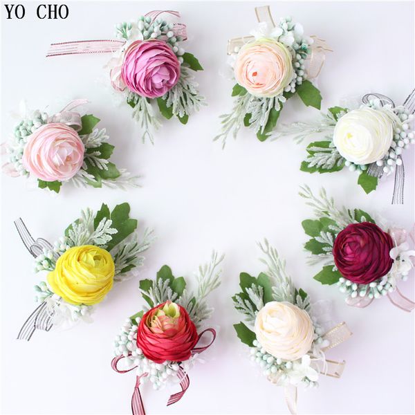 yo cho wedding boutonniere pin white silk rose wrist corsage bracelet bridesmaid flower women brooch marriage cuff wrist corsage
yo cho wedding boutonniere pin white silk rose wrist corsage bracelet bridesmaid flower women brooch marriage cuff wrist corsage