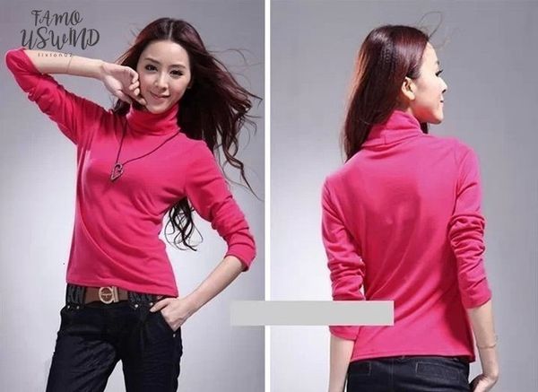 high elastic new solid 2020 fashion brand korean womens spring autumn cotton long sleeve velvet turtleneck t shirt women shirts, White
high elastic new solid 2020 fashion brand korean womens spring autumn cotton long sleeve velvet turtleneck t shirt women shirts, White