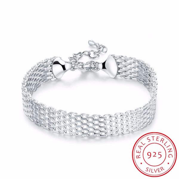 lekani women's fashion bracelet 925 sterling silver soft watchband charm bracelet & bangles fine jewelry pulseiras de prata, Golden;silver
lekani women's fashion bracelet 925 sterling silver soft watchband charm bracelet & bangles fine jewelry pulseiras de prata, Golden;silver
