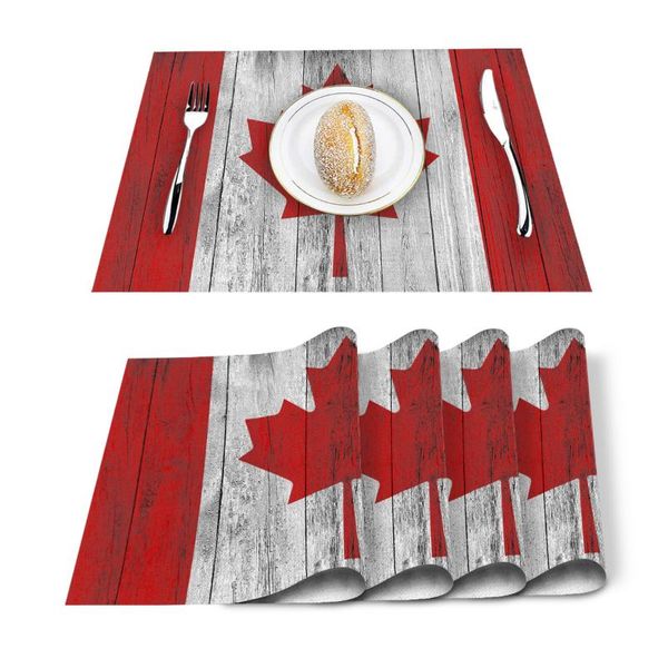 canadian flag wooden texture printed cotton linen kitchen placemat dining table mat pads cup mats home decor
canadian flag wooden texture printed cotton linen kitchen placemat dining table mat pads cup mats home decor