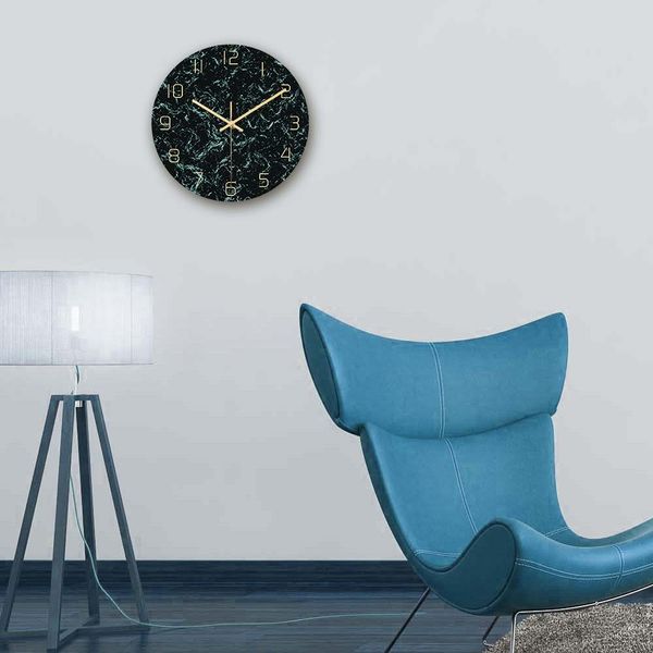 light luxury marble wall clock acrylic material uv print clock living room decoration
light luxury marble wall clock acrylic material uv print clock living room decoration