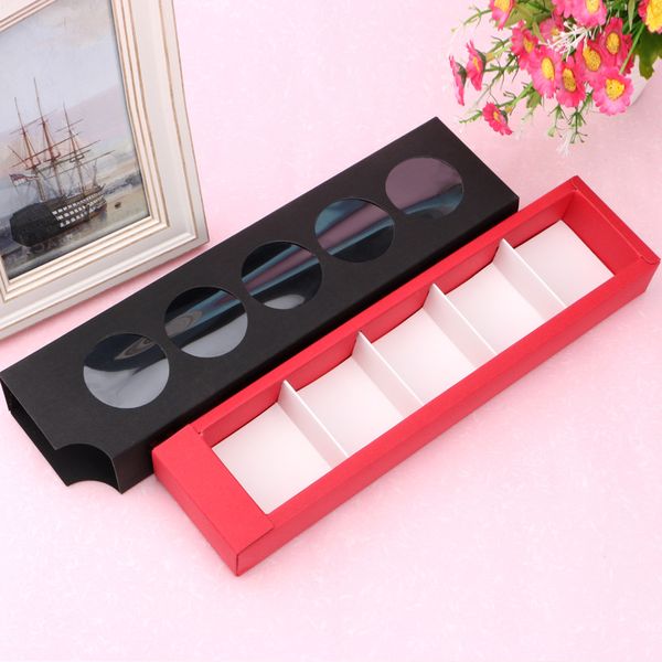 5 grid macaron boxes with window candy color cookie cake chocolate box wedding party gift packing box
5 grid macaron boxes with window candy color cookie cake chocolate box wedding party gift packing box