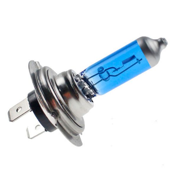 car 2pcs h7 55w 100w 12v 6000k xenon gas halogen headlight lamp bulb white