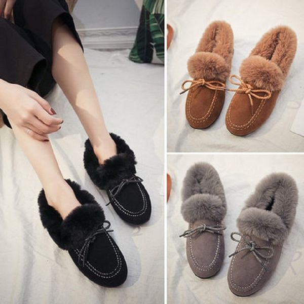 korean version of fur shoes peas shoes snow boots women plus velvet cotton winter new wild non-slip pregnant women's, Black
korean version of fur shoes peas shoes snow boots women plus velvet cotton winter new wild non-slip pregnant women's, Black