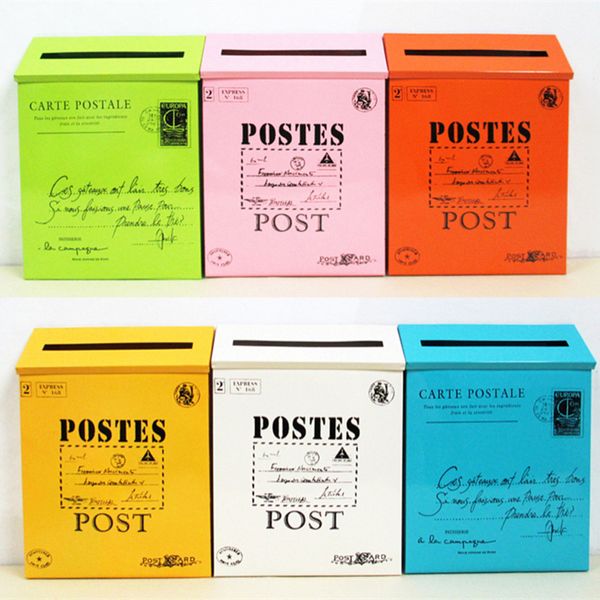 retro metal wall mounted mailbox bucket newspaper letter box post garden decor
retro metal wall mounted mailbox bucket newspaper letter box post garden decor