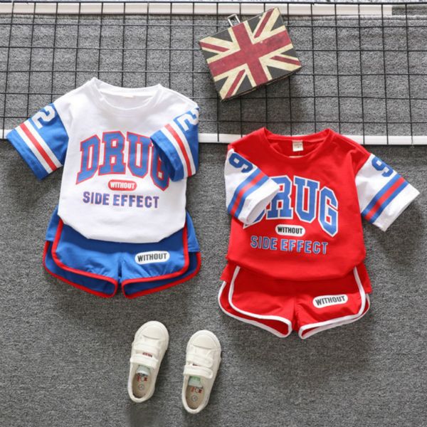 children casual tracksuits boys fashion brand letters printed sport clothing sets boys girls fashion t-shirts +shorts suits quali, White
children casual tracksuits boys fashion brand letters printed sport clothing sets boys girls fashion t-shirts +shorts suits quali, White
