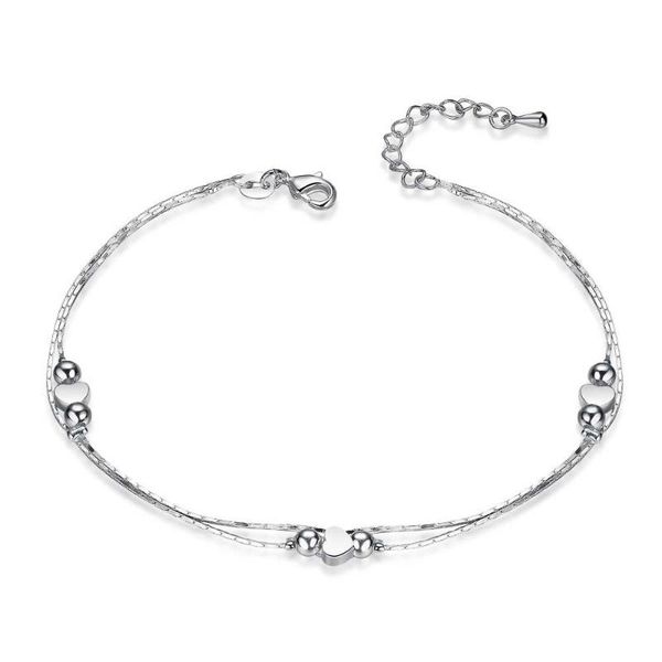 elegant simple love heart 925 stamped silver plated bracelet for women girls finger party jewelry accessories wholesale price, Golden;silver
elegant simple love heart 925 stamped silver plated bracelet for women girls finger party jewelry accessories wholesale price, Golden;silver