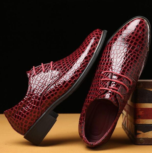 plus size men dress shoes crocodile pointed toe wedding fashion office social elegant business formal shoes men, Black
plus size men dress shoes crocodile pointed toe wedding fashion office social elegant business formal shoes men, Black