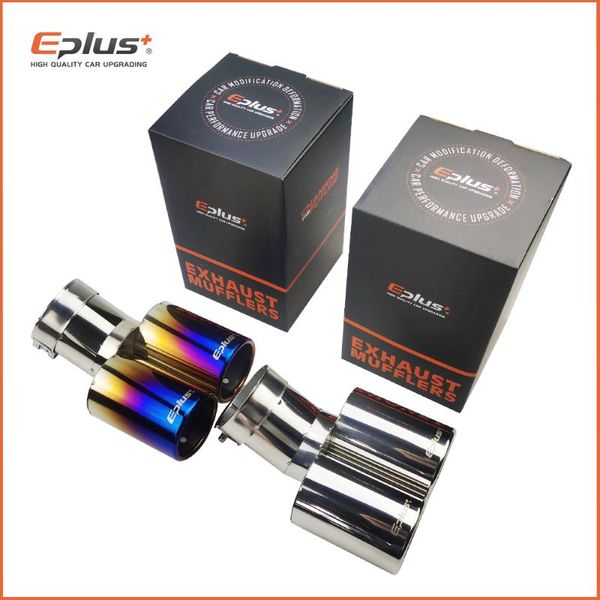 eplus car styling mufflers exhaust tail throat pipe tip universal bend flat stainless steel multi-size dual outlet muffler 51mm
eplus car styling mufflers exhaust tail throat pipe tip universal bend flat stainless steel multi-size dual outlet muffler 51mm