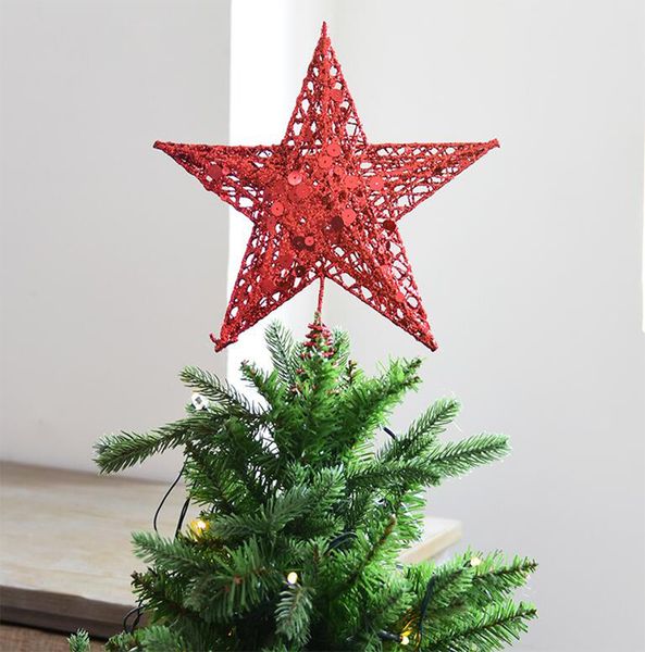 1pc 20cm glitter gold red star christmas tree er diy home xmas ornament new year christmas tree decoration for home
1pc 20cm glitter gold red star christmas tree er diy home xmas ornament new year christmas tree decoration for home