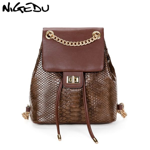 nigedu backpack female school bags for girls pu leather women shoulder bag chain luxury designer serpentine bag fashion backpack
nigedu backpack female school bags for girls pu leather women shoulder bag chain luxury designer serpentine bag fashion backpack