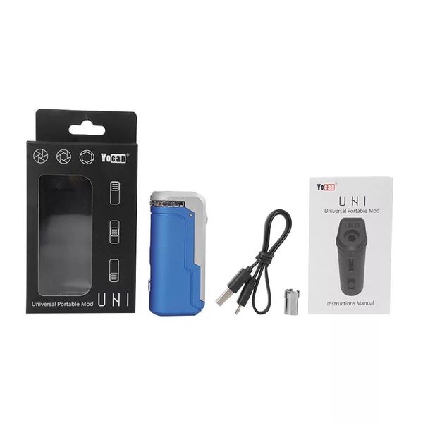 Yocan uni box mod 650mah preheat vv variable voltage 510 adapter for thick oil cartridge
Yocan uni box mod 650mah preheat vv variable voltage 510 adapter for thick oil cartridge