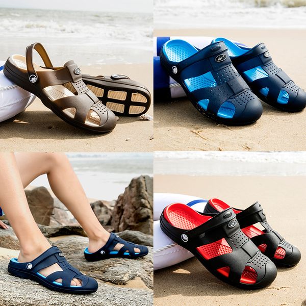 wholesale designer slippers brand crocss men flat sandals jelly casual shoes wading shoes male double buckle summer beach outdoor flip-flops, Black
wholesale designer slippers brand crocss men flat sandals jelly casual shoes wading shoes male double buckle summer beach outdoor flip-flops, Black