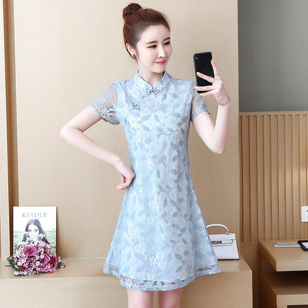 2019 qipao dress cheongsam dress lace cheongsam girl costumes chinese traditional modern, Red
2019 qipao dress cheongsam dress lace cheongsam girl costumes chinese traditional modern, Red