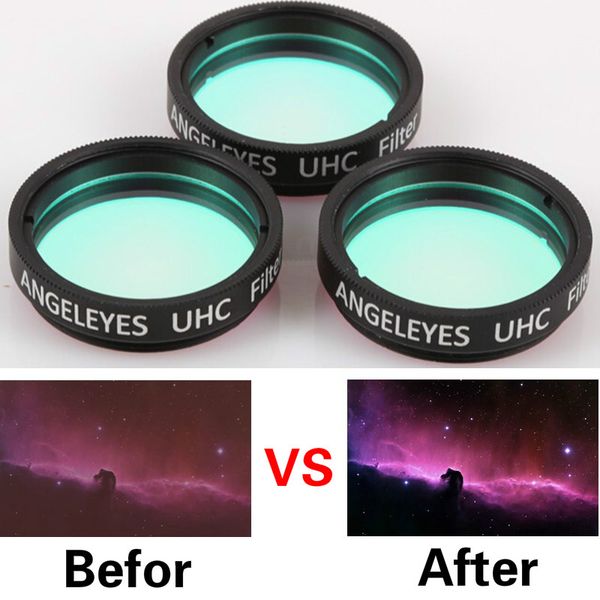 telescopes 1.25" 2" uhc nebula filter ultra high contrast filters narrow bandpass for astronomy telescope cuts light pollution
telescopes 1.25" 2" uhc nebula filter ultra high contrast filters narrow bandpass for astronomy telescope cuts light pollution