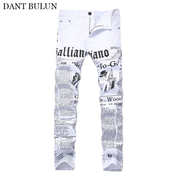 men's jeans elastic denim white black letters printed pants slim fit men skinny jeans hommeousers hip hop pants sale, Blue
men's jeans elastic denim white black letters printed pants slim fit men skinny jeans hommeousers hip hop pants sale, Blue
